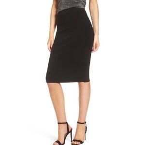 Leith (Nordstrom brand) body con skirt, black size medium